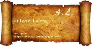 Atlasz Laura névjegykártya